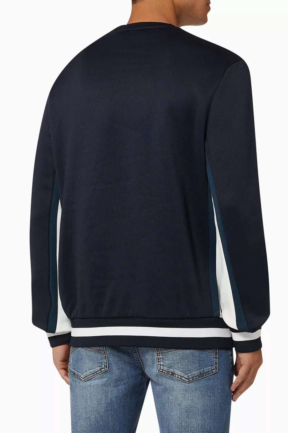 AX-Tipping Sweatshirt Blue