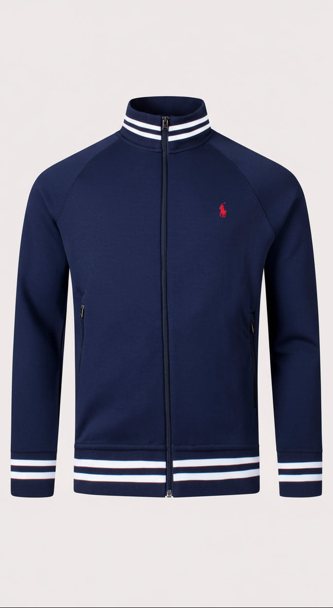 RL-Iconic Full Zipper Navy