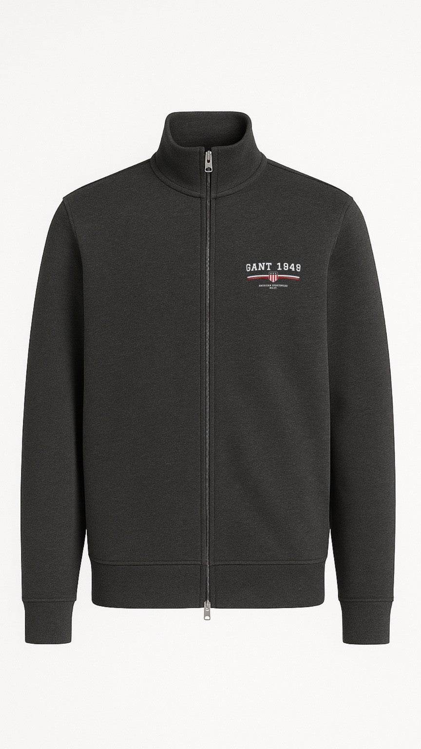 GNT-Exclusive Full Zipper Grey