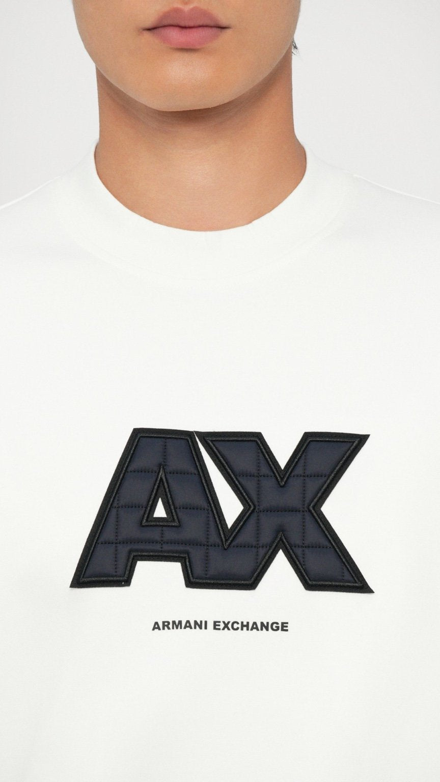 A|X Classic Puff Sweatshirt White