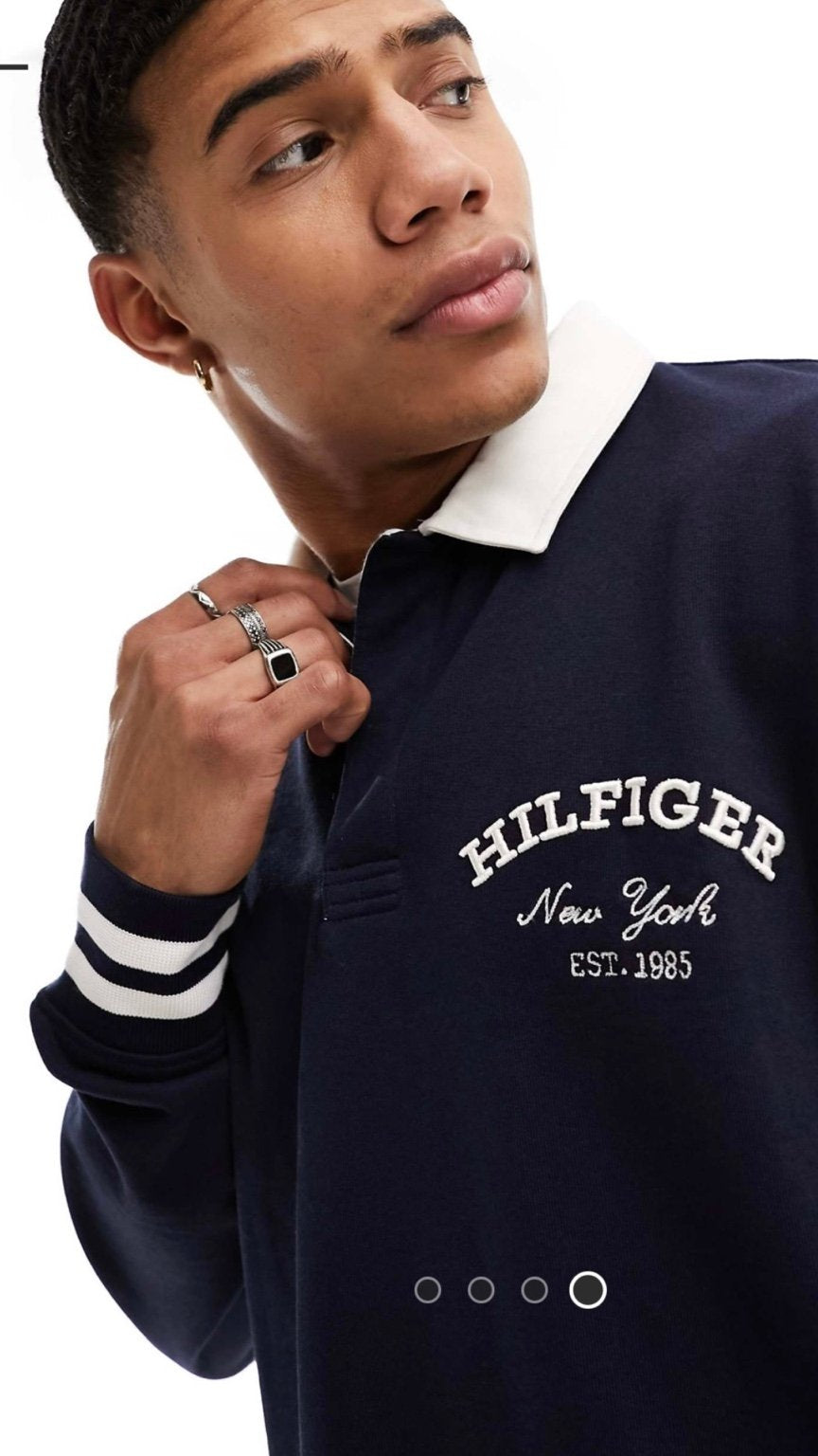 TH-Premium Rugby Polo Blue