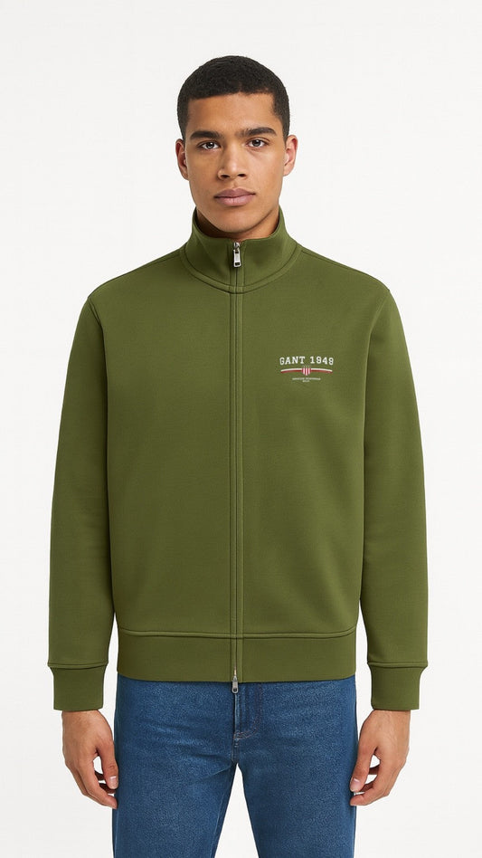 GNT-Exclusive Full Zipper Olive