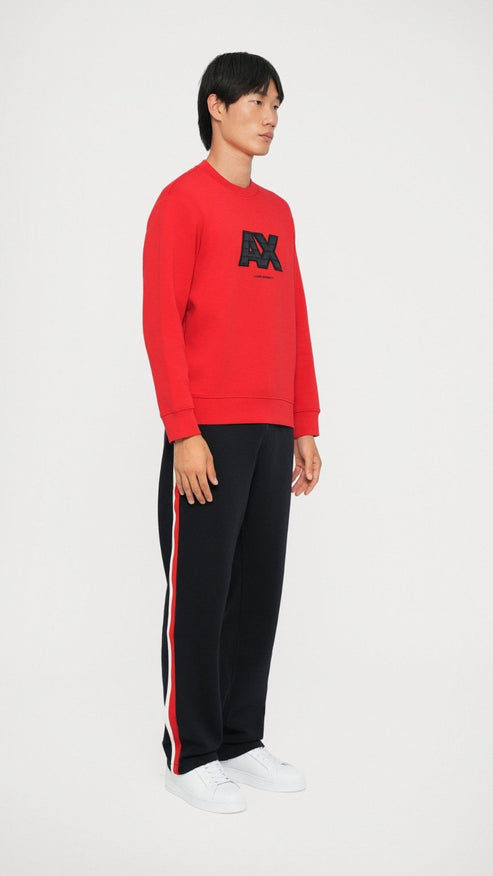 A|X Classic Puff Sweatshirt Red