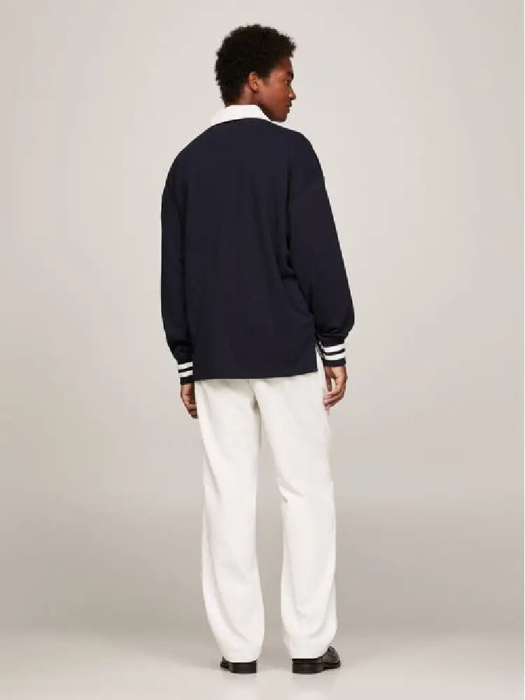 TH-Premium Rugby Polo Black